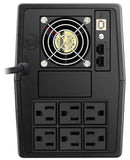 OPTI-UPS TS1500E 1500va / 900 watts (USA 120 Volts) 3 Year Warranty Line Interactive UPS Battery Backup & Surge Protector AVR Automatic Voltage Regulator, Uninterruptible Power Supply (Black, 1500VA)