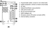 OPTI-UPS DS2000E (2000VA / 2000W) Online Double Conversion Uninterruptible Power Supply, Pure Sine Wave, UPS Battery Backup, Surge Protection, (Requires 20 amp Outlet, See Picture) Updated Version of DS1500B / DS2000B