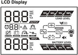 OPTI-UPS DS2000E (2000VA / 2000W) Online Double Conversion Uninterruptible Power Supply, Pure Sine Wave, UPS Battery Backup, Surge Protection, (Requires 20 amp Outlet, See Picture) Updated Version of DS1500B / DS2000B